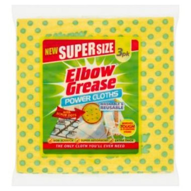 Великий набір мікрофібрових серветок Elbow Grease, 3 шт