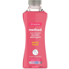 Рідкий концентрований пральний засіб Method Concentrated Laundry Detergent з ароматом свіжої півонії, 33 прання, 990 мл 