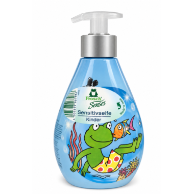 Дитяче рідке мило Frosch Senses Sensitivseife Kinder для чутливої шкіри, 300 мл