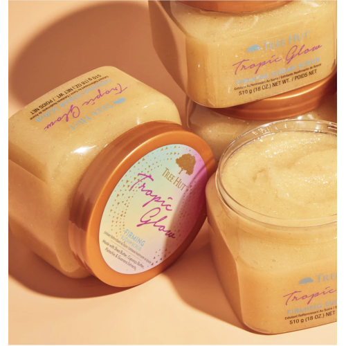 Скраб для тела с ароматом тропических фруктов Tree Hut Tropic Glow, 510 гр