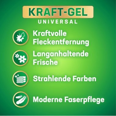 Гель для стирки Persil Universal Kraft-Gel, 80 стирок, 4 литра