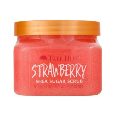 Скраб для тіла з ароматом полуниці Tree Hut Strawberry, 510 гр