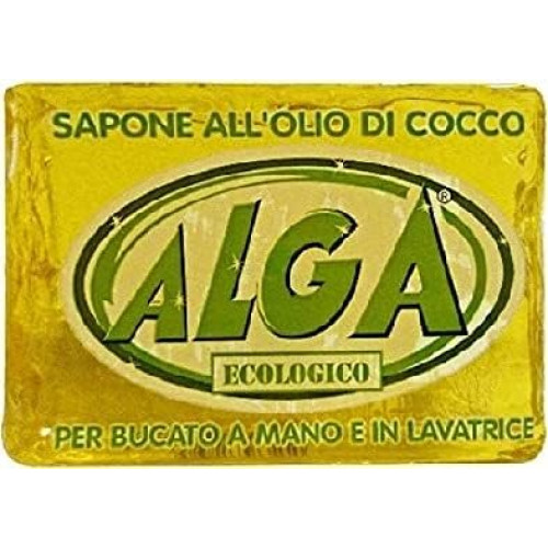 Мило для прання і видалення плям Alga Sapone Bucato Ecologico, 400 гр