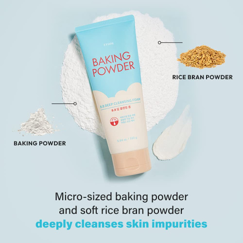 Крем-пінка для вмивання Etude House Baking Powder BB Deep Cleansing Foam, 160 гр