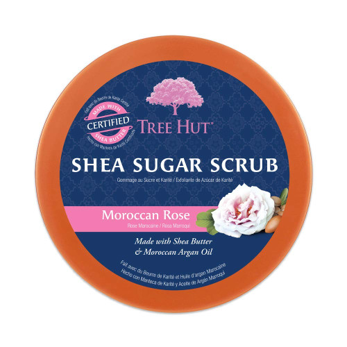 Скраб для тіла з ароматом марокканської троянди Tree Hut Moroccan Rose, 510 гр
