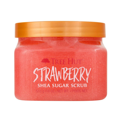 Скраб для тела с ароматом клубники Tree Hut Strawberry, 510 гр
