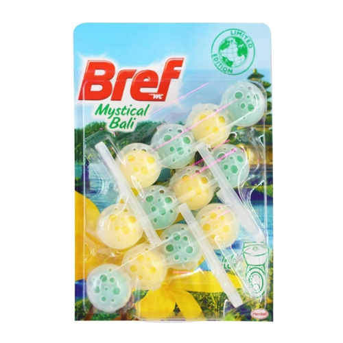 Туалетные блоки для унитаза Bref Power Aktiv Mystical Bali, 3 х 50 г