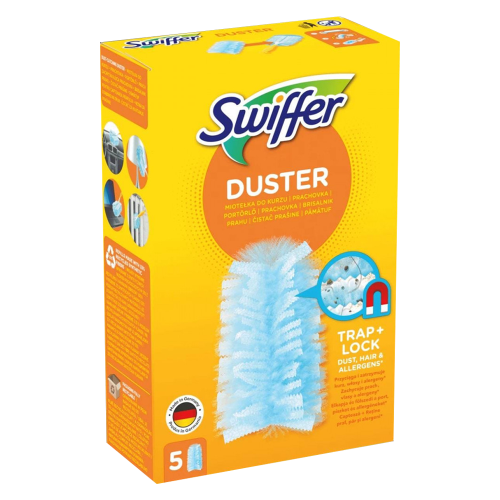 Сменные насадки для щетки магнита для уборки пыли Swiffer duster, 5шт