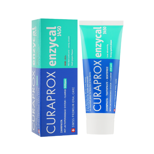 Зубная ферментная паста Curaprox Enzycal 1450, 75 мл