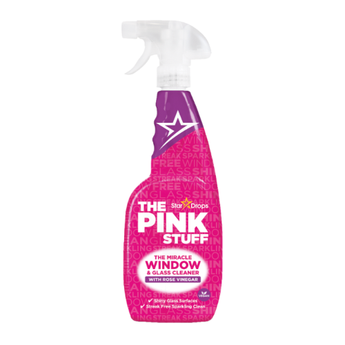 Спрей для миття вікон The Pink Stuff з винним оцтом 750 мл