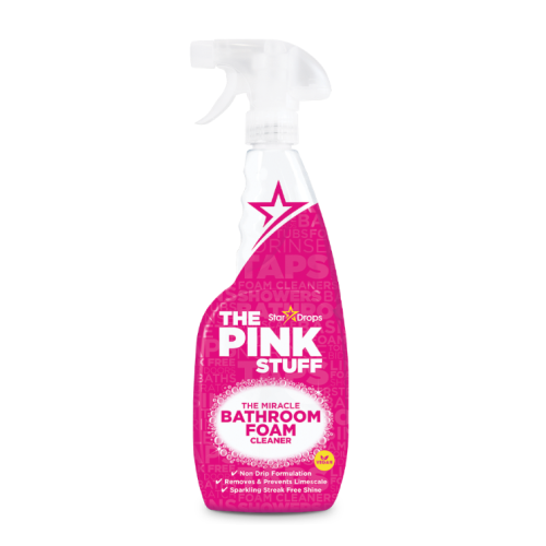 Очищающее средство для ванной комнаты Pink Stuff Bathroom Cleaner 850 мл.