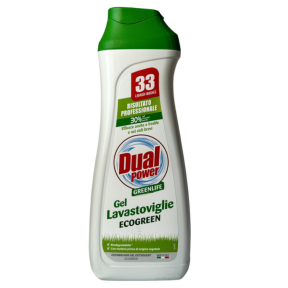 Гель для миття посуду DUAL POWER в посудомийній машинці еко Gel Lavastoviglie Ecogreen, 660мл