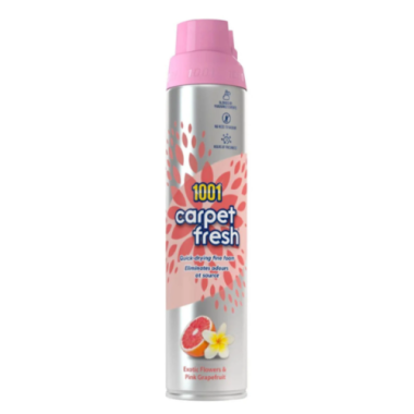 Пена для нейтрализации запахов для ковров и обивки 1001 Carpet Fresh Soft Jasmine & Linen, 300 мл