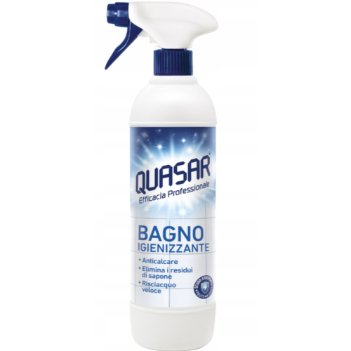 Засіб для чищення ванної кімнати та видалення накипу Quasar Bagno, 580 мл