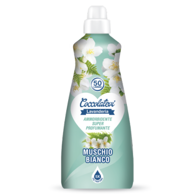 Концентрований ополіскувач Coccolatevi Ammorbidente Muschio Bianco, 1,25 l, 50 прань