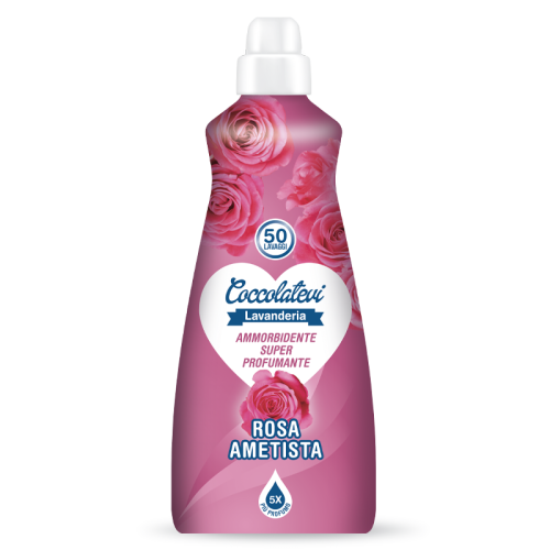 Концентрований ополіскувач Coccolatevi Ammorbidente  Rosa Ametista, 1,25 l, 50 прань
