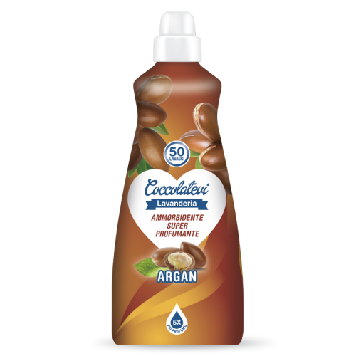 Концентрированный ополаскиватель Coccolatevi Ammorbidente Argan, 1,25 l, 50 стирок
