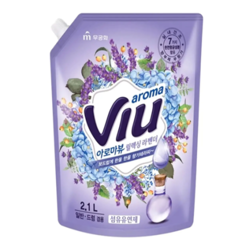 Ополаскиватель для белья Mukunghwa Fabric Softener Aroma Viu Lavender, 2,1 л