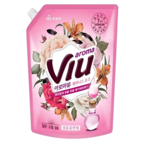 Ополаскиватель для белья Mukunghwa Fabric Softener Aroma Viu Роза, 2,1 л