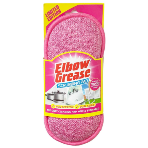 Губка для чистки Elbow Grease Scrubbing Pad Pink, 1шт