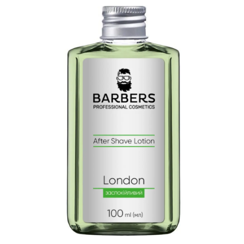Зволожуючий лосьйон після гоління Barbers London, 100 мл