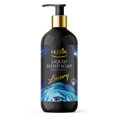 Рідке мило Hugva Luxury Midnight з дозатором, 500 мл