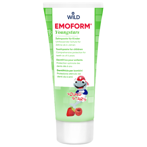 Зубна паста дитяча EMOFORM Dr. WILD, 75 мл