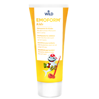 Зубна паста дитяча EMOFORM Dr. WILD, 75 мл