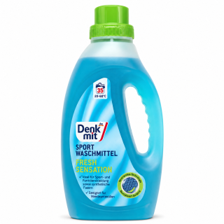  Гель для стирки спортивной и деликатной одежды Denkmit Fresh Sensation, 35 прань 1,5 л