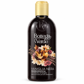Гель для ванны и душа Bottega Verde Vaniglia Nera с экстрактом чёрной ванили, 400 мл