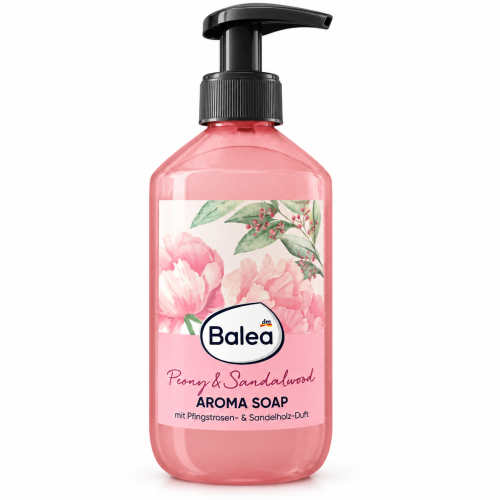 Рідке мило Balea Peony & Sandalwood «Півонія та сандал», 300 мл