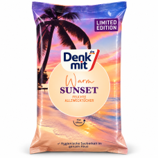 Влажные универсальные салфетки Denkmit Warm Sunset, 80 шт.
