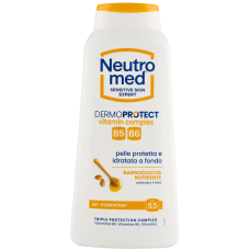 Гель для душу Neutromed Dermoprotect Vitamin Complex з мигдалем і медом, pH 5.5, 600 мл