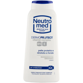 Гель для душу Neutromed Dermoprotect Vitamin Complex з класичним зволожувальним ароматом, pH 5.5, 600 мл