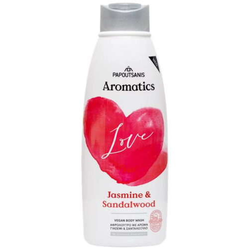 Гель для душа Aromatics Love Vegan с ароматом жасмина и сандалового дерева, 600 мл