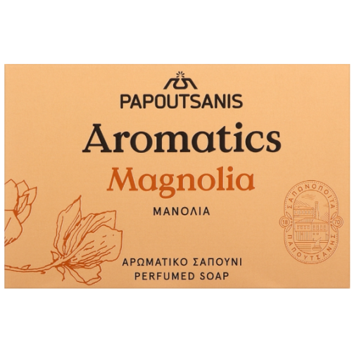 Твёрдое мыло Aromatics с ароматом магнолии, 100 г