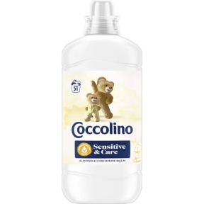 Кондиционер для белья Coccolino Sensitive & Care Almond & Cashmere Balm, 51 стирка, 1.275 л