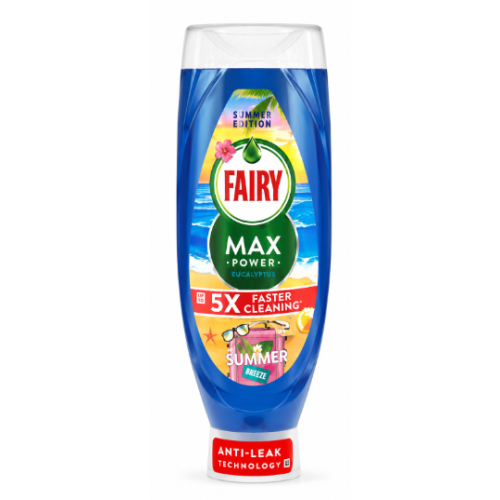 Засіб для миття посуду Fairy Max Power Summer Breeze, 730 мл