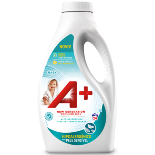 Гель для стирки A+ Baby, 22 стирок, 1,2 л