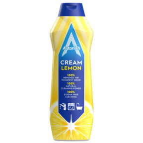 Крем універсальний для чищення Astonish Cream Cleaner Lemon Fresh, 500 мл