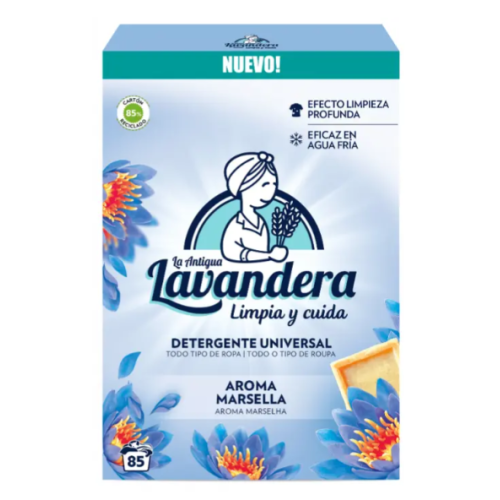 Стиральный порошок Lavandera Universal Marsella, 85 стирок, 4.675 кг
