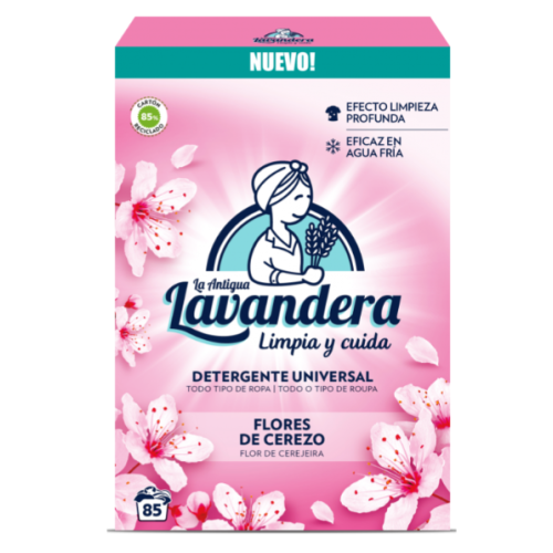 Стиральный порошок Lavandera Universal Cherry Blossom, 85 стирок, 4.675 кг