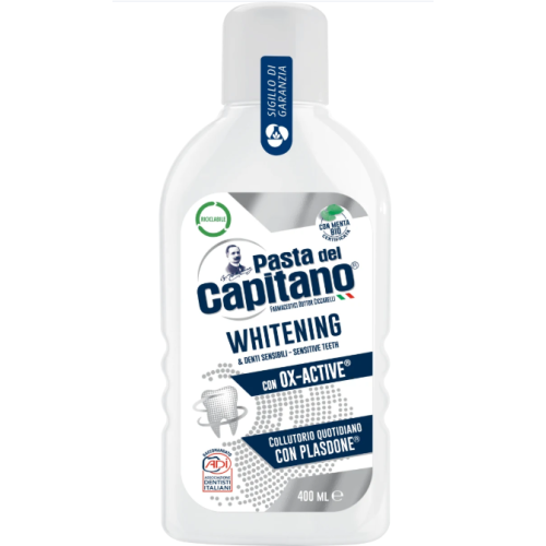 Ополаскиватель для рта Pasta del Capitano Whitening, 400 мл
