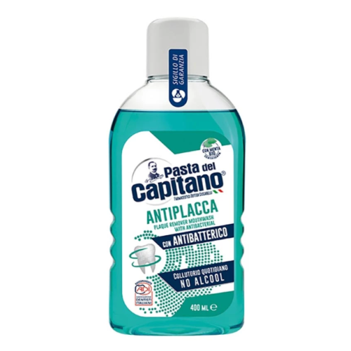 Ополаскиватель для рта Pasta del Capitano Antiplacca против налета, 400 мл