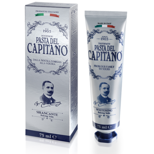 Зубная паста Pasta del Capitano 1905 отбеливающая с содой, 75 мл