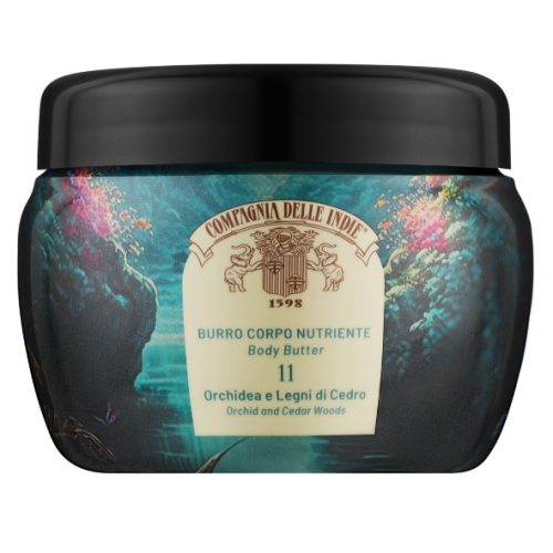 Баттер для тела Compagnia delle Indie Nourishing Body Butter 11 Orchidea E Legni Di Cedro Орхидея и Кедр, 250 мл