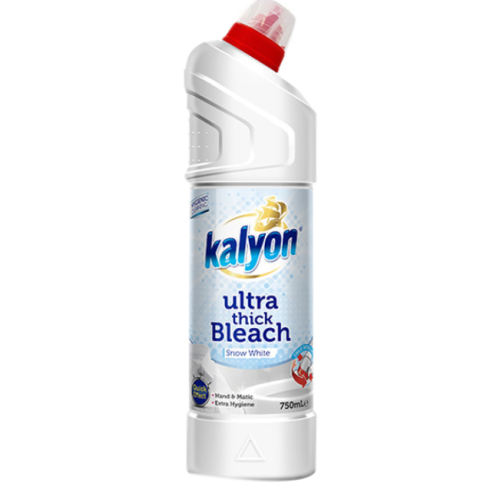 Дезинфікуючий засіб для туалету Kalyon Ultra Thick Bleach Snow White Білосніжний, 750 мл