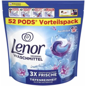 Капсулы для стирки универсальные Lenor All in 1 Aprilfrisch, 52 шт