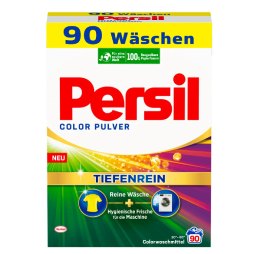 Порошок для стирки цветных вещей Persil, 90 стирок, 5,4 кг