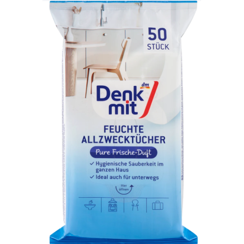 Салфетки для уборки Denkmit Pure Frische 50 шт.